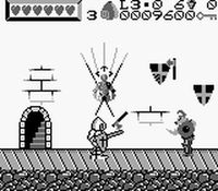 Wizards and Warriors X - Fortress of Fear sur Nintendo Game Boy